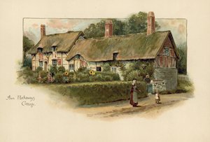 Anne Hathaways sommerhus i Shottery af English School