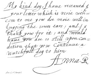 Ann, Q af James I af English School