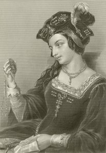 Anne Boleyn, 2. hustru til kong Henrik VIII af English School