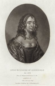 Anne hertuginde af Albemarle af English School