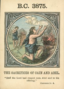 Anno Mundi: 3875 v. Chr., Die Opfer von Kain und Abel