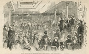 Årsmøde i British and Foreign School Society af English School