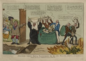 Endnu en grøn taske!! eller at plyndre Q--ns-pladen. Se Dr. L-ns tale 15. juli af English School