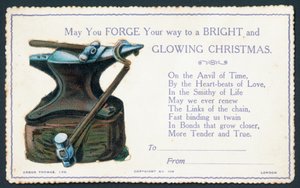 Ambolt og Hammer, Julekort af English School