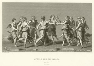 Apollo und die Musen von English School