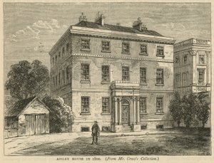 Apsley House, Hyde Park, London, i 1800 af English School