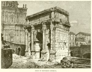 Bue af Septimius Severus af English School