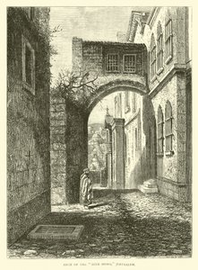 Arch of the Ecce Homo, Jerusalem af English School