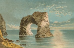 Bueformet klippe, Freshwater Bay--Isle of Wight af English School