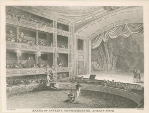 Arena af Astleys Amphitheatre, Surrey Road af English School