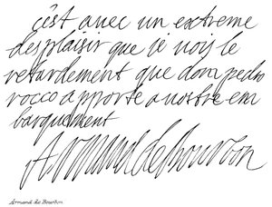 Armand af Bourbon af English School