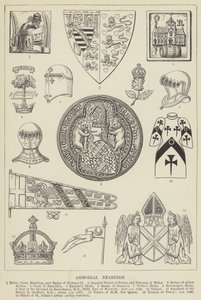 Armorial lejer (gravering) af English School