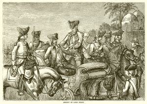 Arrestation af Lord Pigot (1776) af English School