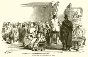 Arrestation af ikke-konformister, 1614 af English School