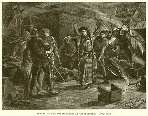 Arrestation af de sammensvorne i Cirencester af English School