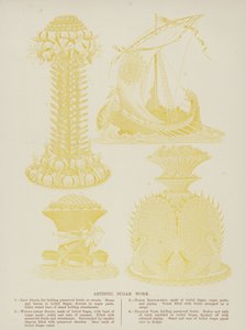 Künstlerische Zuckerarbeiten von English School