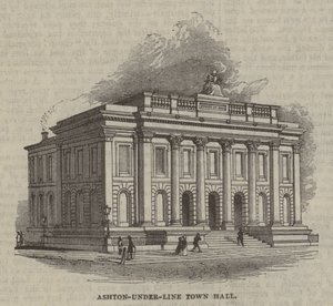 Ashton-under-Lyne Rådhus af English School