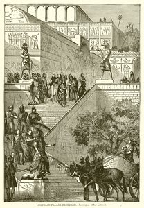 Assyriske palads restaureret.--Kovunjik af English School