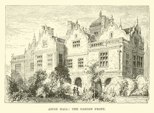Aston Hall, haven foran af English School