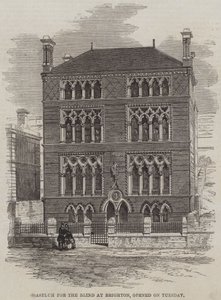 Asyl for the Blind i Brighton, åbnede tirsdag af English School