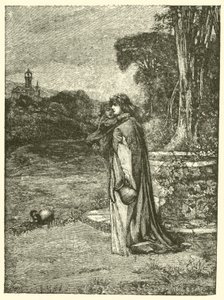 At The Well (gravering) af English School