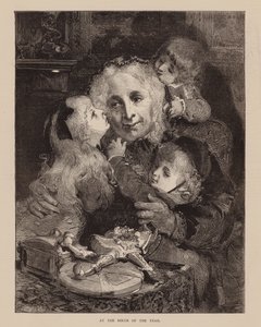 Ved årets fødsel (gravering) af English School