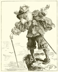 Ateist griner af Christian og håbefuld af English School