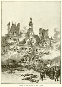 Angreb på Hotel de Ville, 1830 af English School