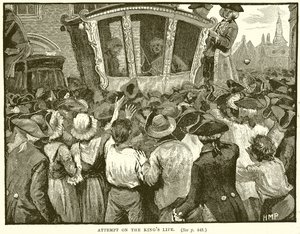 Attentat auf das Leben des Königs