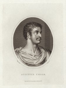 Augustus Cæsar af English School