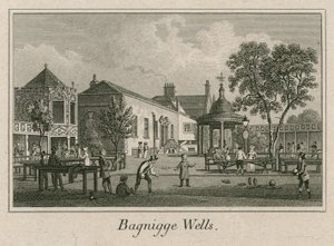 Bagnigge Wells, London af English School