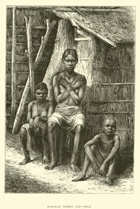 Bakalais women and child  af English School