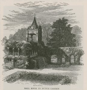 Balsal i Dutch Garden, Holland House af English School