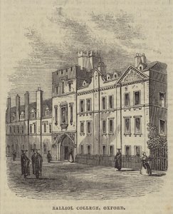 Balliol College, Oxford (gravering) af English School