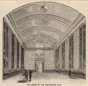 Ballroom i Whittington Club, London af English School