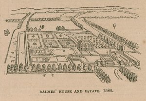 Balmes House und Anwesen, 1580 von English School