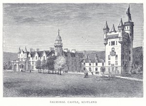 Balmoral Castle, Skotland af English School