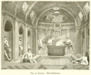Balneae. Caldarium af English School