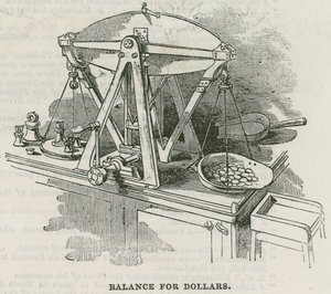Bank of England, Bullion Office og Gold Weighing Room af English School