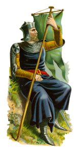 Fanebærer af kong Edward I, 1274-1307 af English School