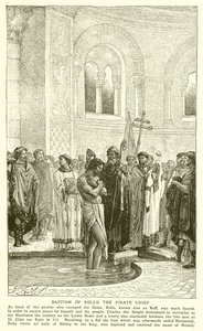 Dåb af Piratchef Rollo af English School