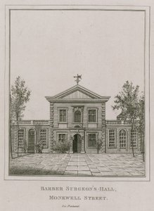 Barber Surgeons Hall, Monkwell Street, London af English School