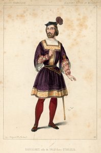 Baroilhet i rollen som Iago fra Othello af English School
