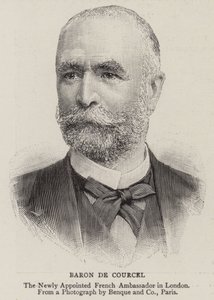 Baron de Courcel (gravering) af English School