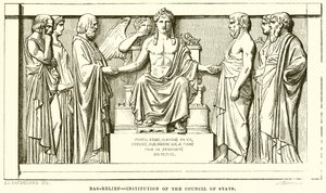 Bas-Relief - Statsrådets institution af English School