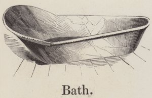 Bath (indgravering) af English School