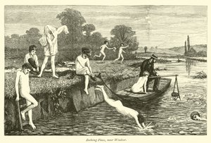 Badested, nær Windsor af English School