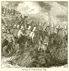 Slaget ved Ferozeshah, 1845