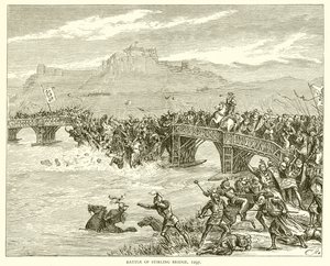 Slaget ved Stirling Bridge, 1297 af English School