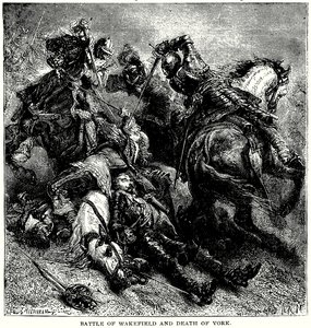 Slaget ved Wakefield og Death of York af English School